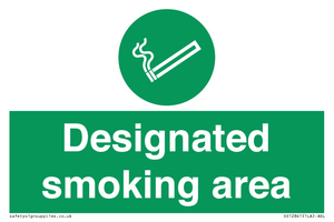 SS12841: Designated smoking area