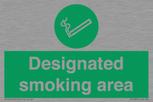 SS12841: Designated smoking area