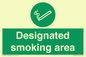SS12841: Designated smoking area