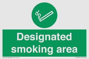 SS12841: Designated smoking area