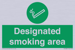 SS12841: Designated smoking area