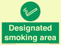 SS12841: Designated smoking area
