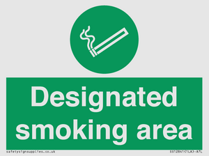 SS12841: Designated smoking area