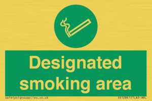 SS12841: Designated smoking area