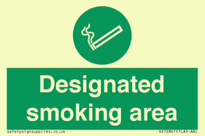 SS12841: Designated smoking area