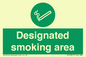 SS12841: Designated smoking area