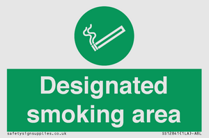 SS12841: Designated smoking area