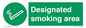 SS12841: Designated smoking area