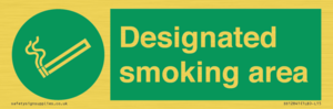 SS12841: Designated smoking area
