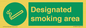 SS12841: Designated smoking area