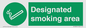 SS12841: Designated smoking area