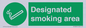 SS12841: Designated smoking area