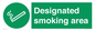 SS12841: Designated smoking area