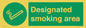 SS12841: Designated smoking area