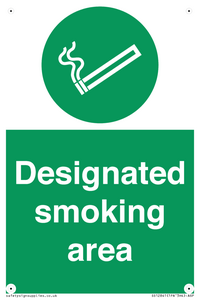 SS12841: Designated smoking area