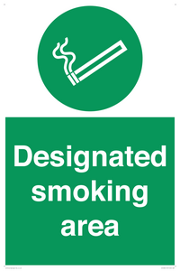 SS12841: Designated smoking area