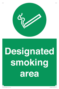 SS12841: Designated smoking area