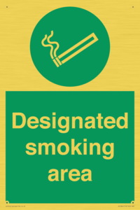 SS12841: Designated smoking area