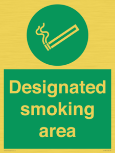 SS12841: Designated smoking area