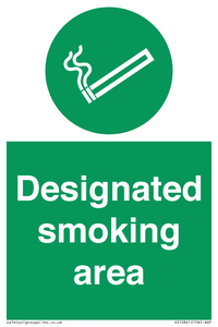 SS12841: Designated smoking area