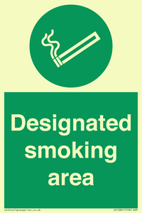 SS12841: Designated smoking area