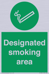 SS12841: Designated smoking area