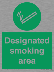 SS12841: Designated smoking area