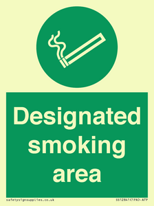SS12841: Designated smoking area