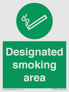 SS12841: Designated smoking area