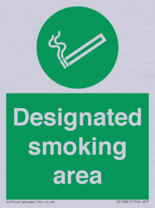 SS12841: Designated smoking area