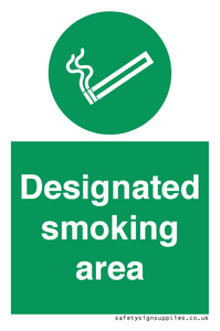 SS12841: Designated smoking area