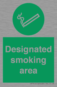 SS12841: Designated smoking area