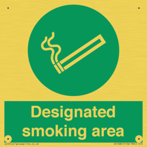 SS12841: Designated smoking area
