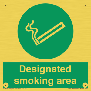 SS12841: Designated smoking area