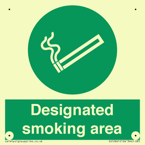 SS12841: Designated smoking area