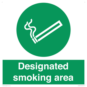 SS12841: Designated smoking area