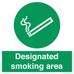 SS12841: Designated smoking area