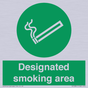 SS12841: Designated smoking area