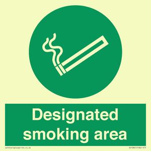 SS12841: Designated smoking area