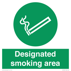 SS12841: Designated smoking area