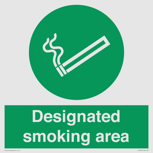 SS12841: Designated smoking area
