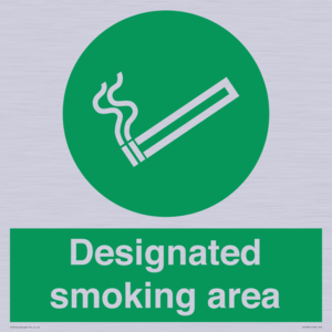SS12841: Designated smoking area