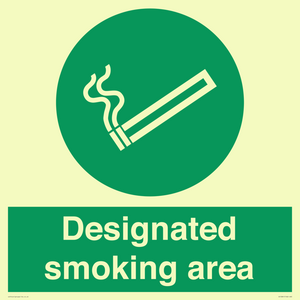 SS12841: Designated smoking area