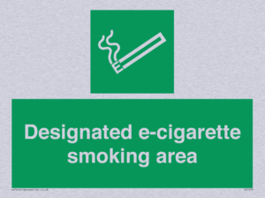 SS1470: Designated e-cigarette area