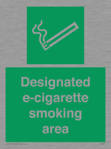 SS1470: Designated e-cigarette area