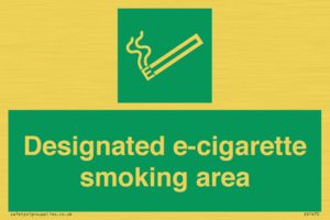 SS1470: Designated e-cigarette area