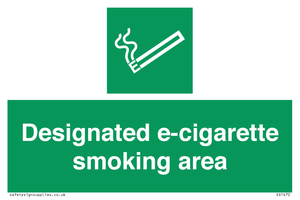 SS1470: Designated e-cigarette area