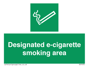 SS1470: Designated e-cigarette area