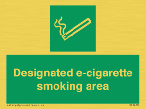 SS1470: Designated e-cigarette area