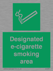 SS1470: Designated e-cigarette area